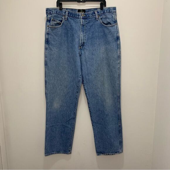 Men's RedHead Medium Wash Jeans 40x34 Relaxed Fit - Picture 1 of 9